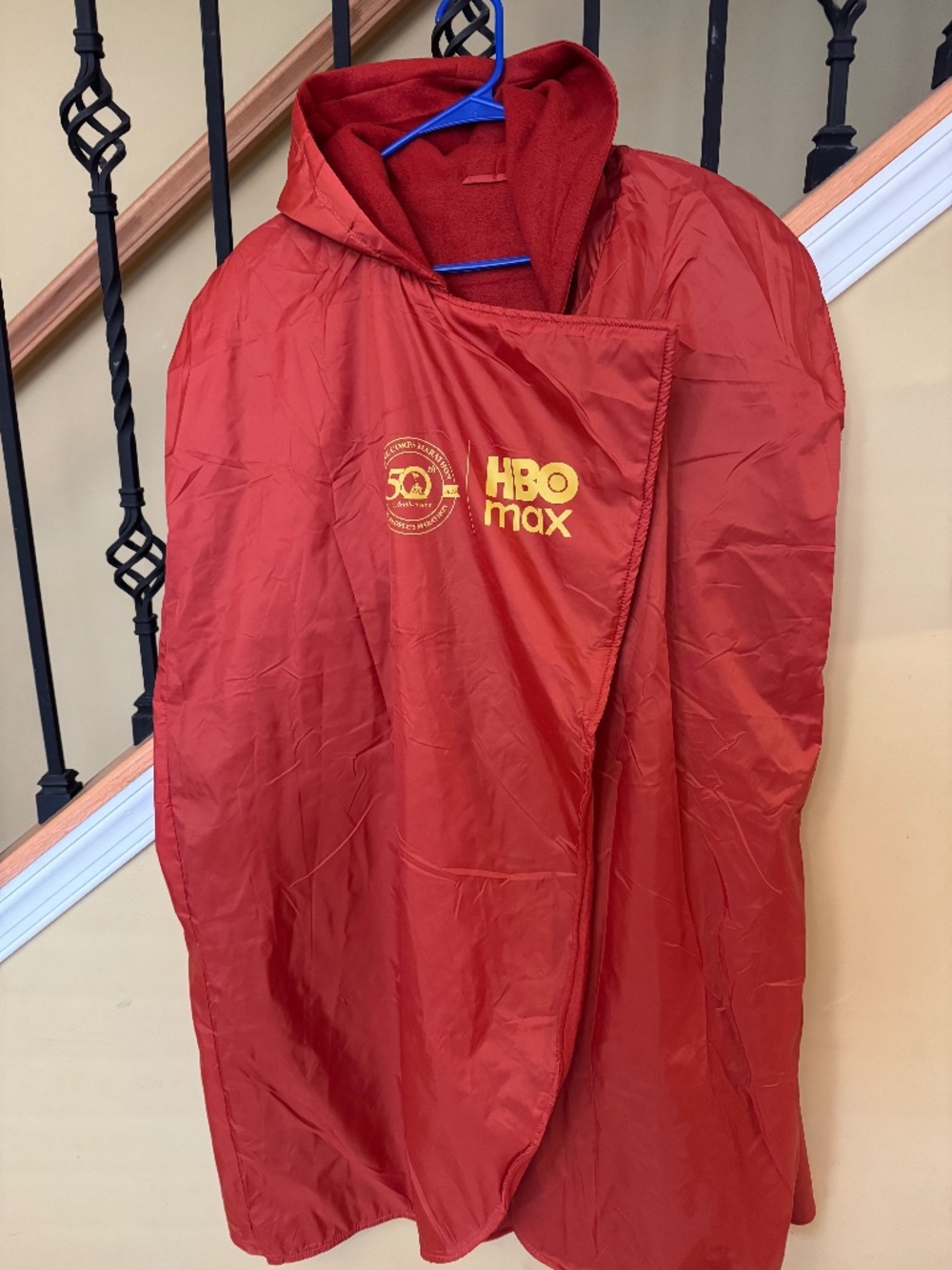 Marine Corps Marathon 50th anniversary finisher poncho